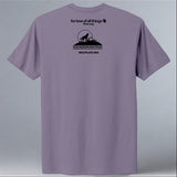 Rocky Mountain Wolf Project- 100% ORGANIC Adult Allmade® Tee - Cosmic Purple