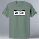 Rocky Mountain Wolf Project- 100% ORGANIC Adult Allmade® Tee - Matcha Green