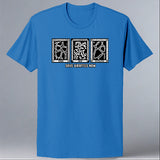 Save Giraffes Now - 100% ORGANIC Adult Allmade® Tee - Beacon Blue