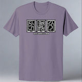 Save Giraffes Now - 100% ORGANIC Adult Allmade® Tee - Cosmic Purple