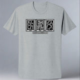 Save Giraffes Now - 100% ORGANIC Adult Allmade® Tee - Granite Gray Heather