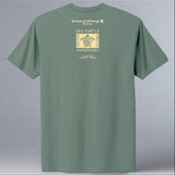 Tour de Turtles - 100% ORGANIC Adult Allmade® Tee - Matcha Green