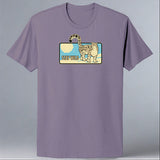 Snow Leopard Trust- 100% ORGANIC Adult Allmade® Tee - Cosmic Purple