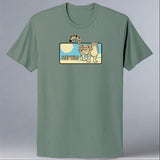 Snow Leopard Trust- 100% ORGANIC Adult Allmade® Tee - Matcha Green