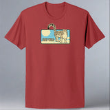 Snow Leopard Trust- 100% ORGANIC Adult Allmade® Tee - Revolution Red