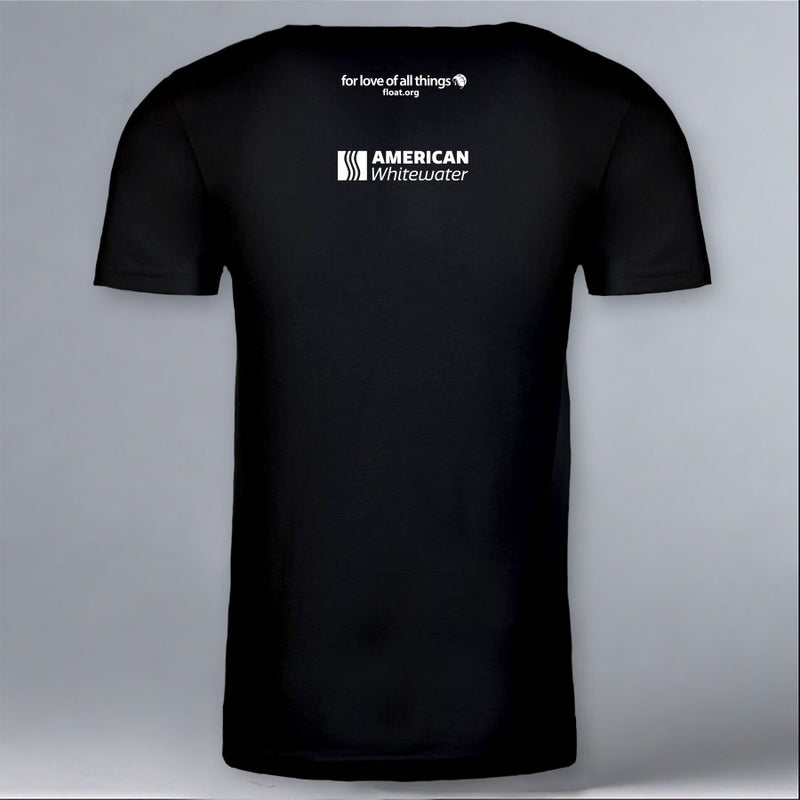 American Whitewater - 100% ORGANIC Adult - Black