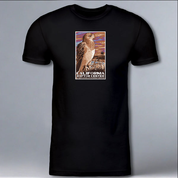 California Raptor Center - 100% ORGANIC Adult - Black