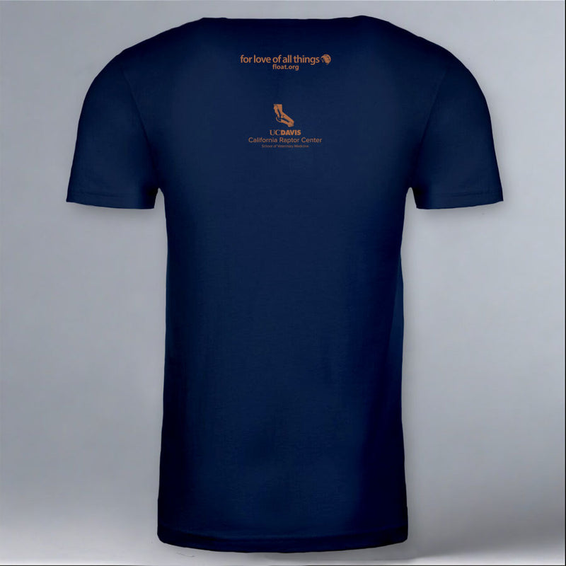 California Raptor Center - 100% ORGANIC Adult - Navy