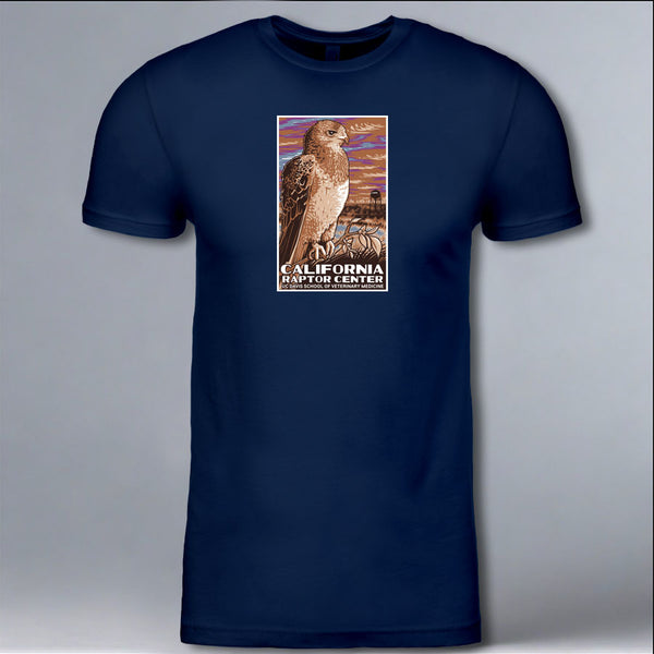 California Raptor Center - 100% ORGANIC Adult - Navy