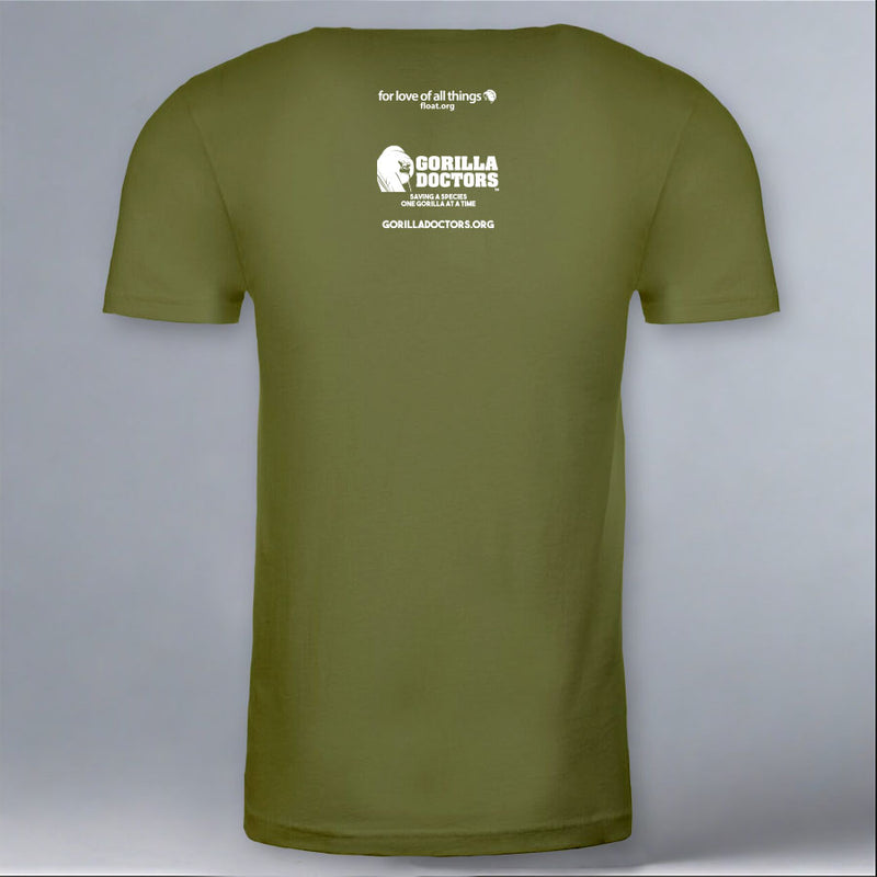 Gorilla Doctors - 100% ORGANIC Adult - Loden