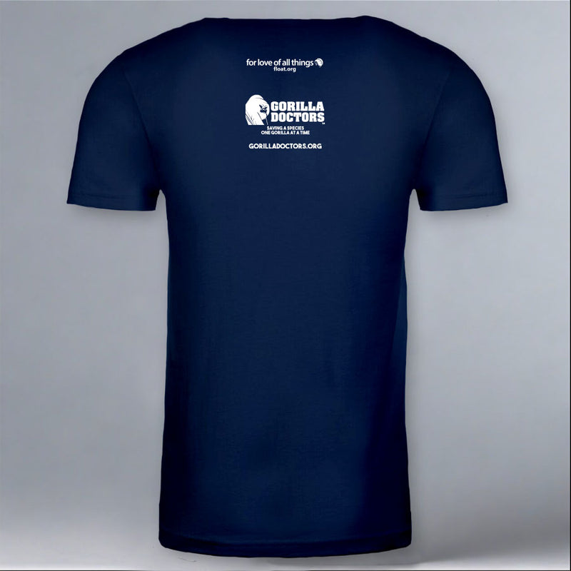 Gorilla Doctors - 100% ORGANIC Adult - Navy