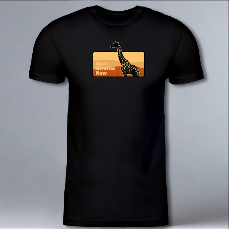 Save Giraffes Now - Adult - Black