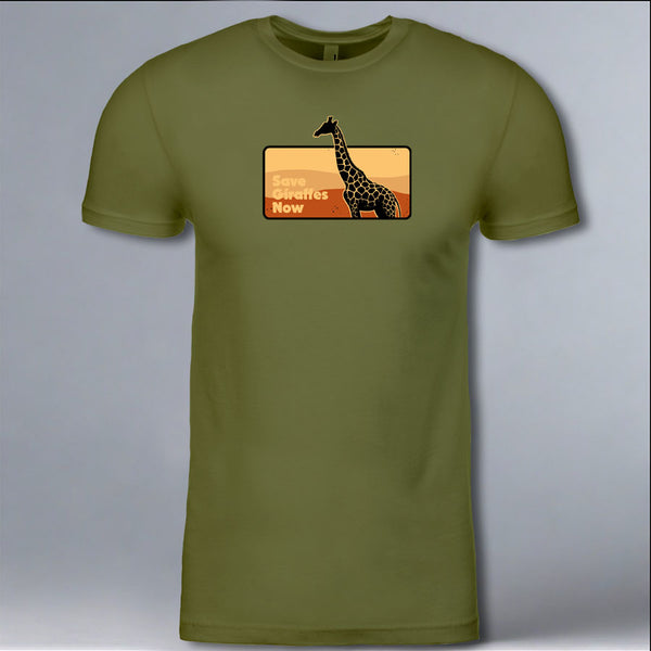 Save Giraffes Now - 100% ORGANIC Adult - Loden