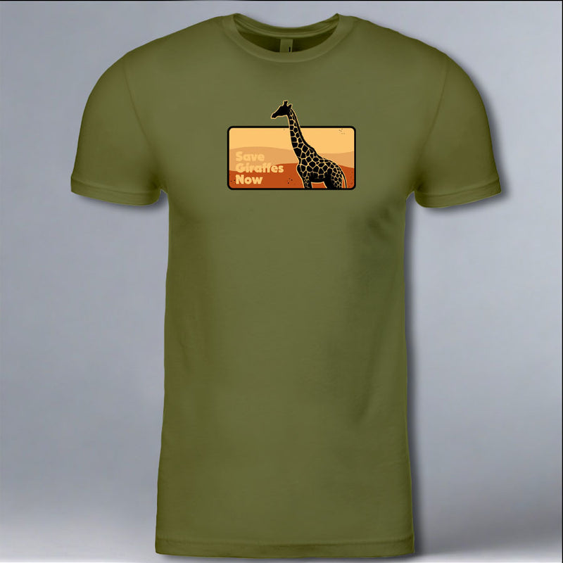 Save Giraffes Now - 100% ORGANIC Adult - Loden