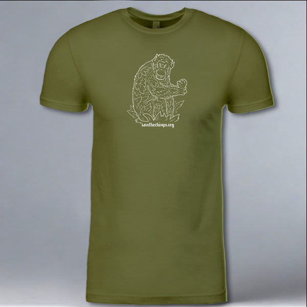 Save the Chimps - 100% ORGANIC Adult - Loden