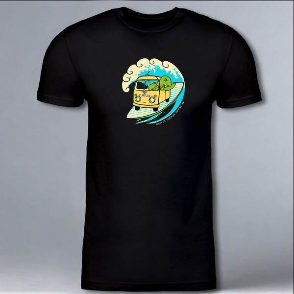 Tour de Turtles - 100% ORGANIC Adult - Black