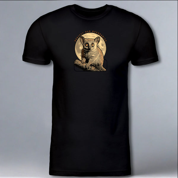 Protect Our Bushbabies - 100% ORGANIC Adult - Black