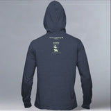 Alaska Wildlife Conservation Center - EcoBlend Hooded Tee - Water