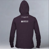 American Whitewater - EcoBlend Hooded Tee - Eggplant