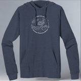 American Whitewater - EcoBlend Hooded Tee - Water