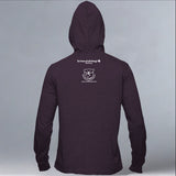 Keep it Wild - EcoBlend Hooded Tee - Eggplant