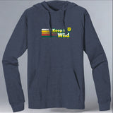 Keep it Wild - EcoBlend Hooded Tee - Water