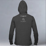 Bat World Sanctuary - EcoBlend Hooded Tee - Charcoal