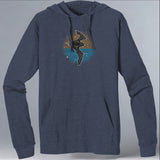 Bat World Sanctuary - EcoBlend Hooded Tee - Water