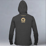 Buffalo Field Campaign - EcoBlend Hooded Tee - Charcoal