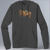 Buffalo Field Campaign - EcoBlend Hooded Tee - Charcoal