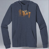 Buffalo Field Campaign - EcoBlend Hooded Tee - Water