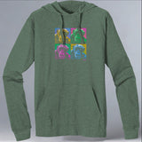 Noelle - EcoBlend Hooded Tee - Asparagus