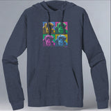 Noelle - EcoBlend Hooded Tee - Water