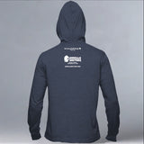 Gorilla Doctors - EcoBlend Hooded Tee - Water