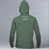 Jungle Friends - EcoBlend Hooded Tee - Asparagus