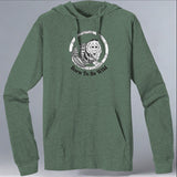 Jungle Friends - EcoBlend Hooded Tee - Asparagus
