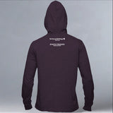Jungle Friends - EcoBlend Hooded Tee - Eggplant