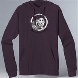 Jungle Friends - EcoBlend Hooded Tee - Eggplant