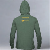 Painted Dog Conservation Inc. - EcoBlend Hooded Tee - Asparagus