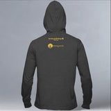 Painted Dog Conservation Inc. - EcoBlend Hooded Tee - Charcoal