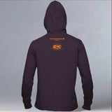 TIRN - EcoBlend Hooded Tee - Eggplant