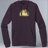 Wheek On! - EcoBlend Hooded Tee - Eggplant