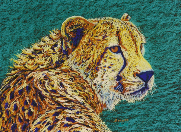 The Watcher - signed limited edition print by Cynthia Sampson